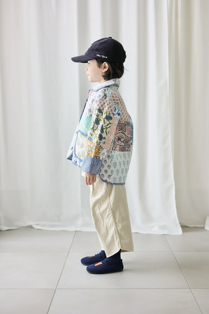 【phet and ploy】QULTED JACKET Blue stripe ジャケット 2y,4y  | Coucoubebe/ククベベ