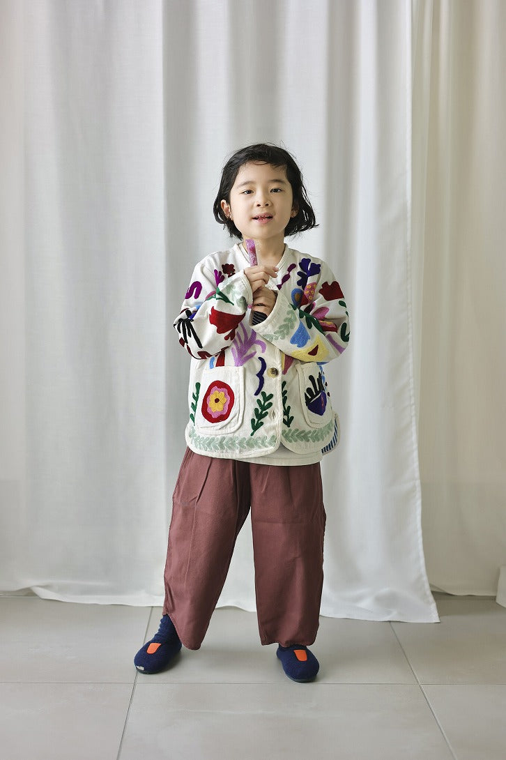 【phet and ploy】SUZANI JACKET Blue stripe ジャケット 2y,4y  | Coucoubebe/ククベベ