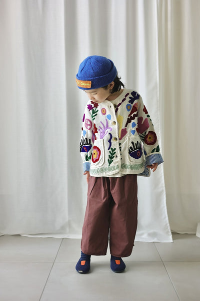 【phet and ploy】SUZANI JACKET Blue stripe ジャケット 2y,4y（Sub Image-7） | Coucoubebe/ククベベ