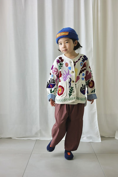 【phet and ploy】SUZANI JACKET Blue stripe ジャケット 2y,4y（Sub Image-8） | Coucoubebe/ククベベ