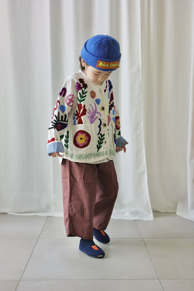 【phet and ploy】SUZANI JACKET Blue stripe ジャケット 2y,4y（Sub Image-9） | Coucoubebe/ククベベ