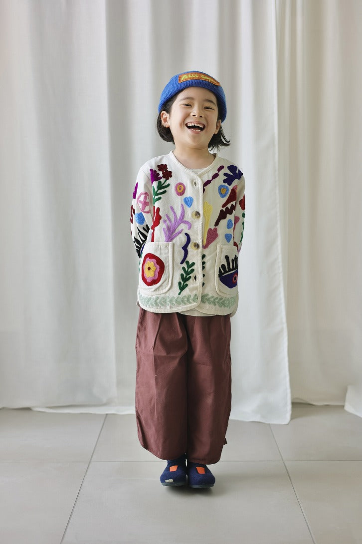 【phet and ploy】SUZANI JACKET Blue stripe ジャケット 2y,4y  | Coucoubebe/ククベベ