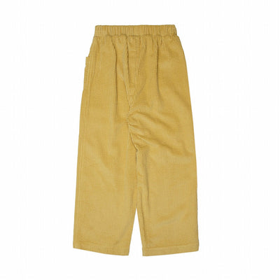 【SUUKY】【40%OFF】Corduroy Pockets Pants Yellow Cream コーデュロイパンツ 2Y,4Y,6Y（Sub Image-2） | Coucoubebe/ククベベ