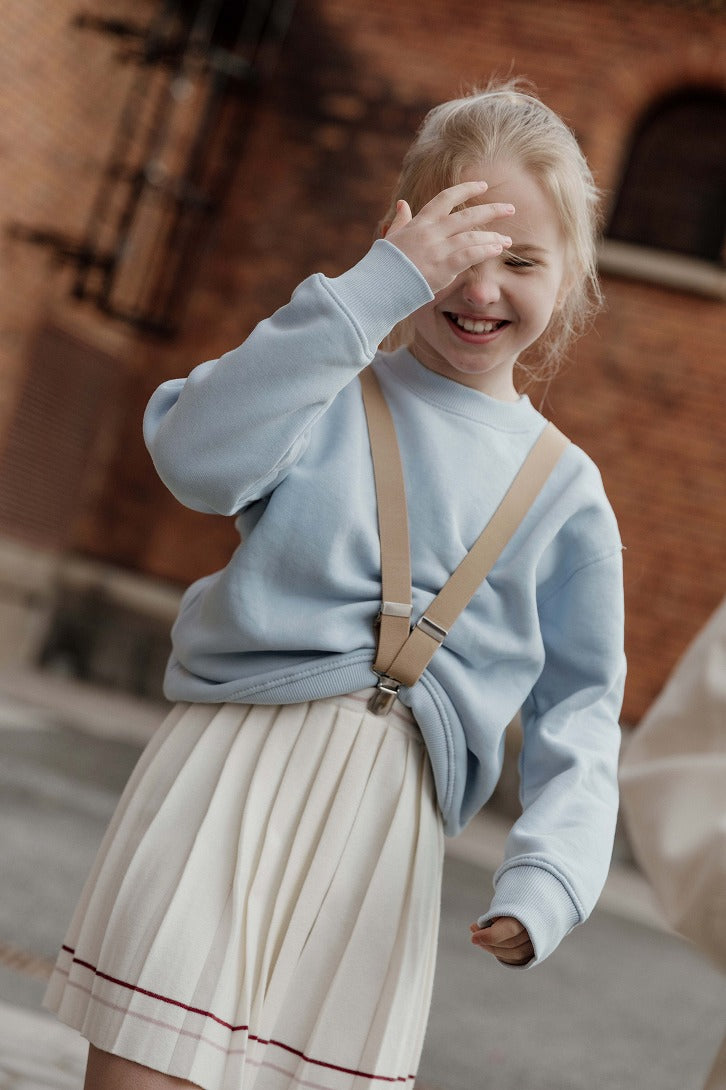 【SILLY Silas】Retro V Braces Sand Brown サスペンダー 4-8y  | Coucoubebe/ククベベ