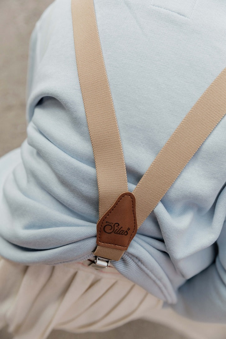 【SILLY Silas】Retro V Braces Sand Brown サスペンダー 4-8y  | Coucoubebe/ククベベ