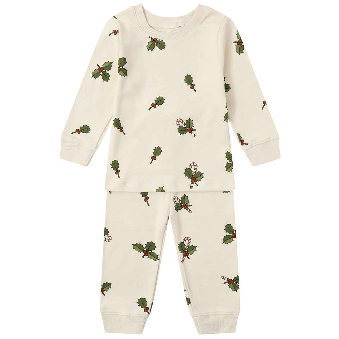 【organic zoo】Christmas Holly Pyjamas パジャマ 1-2Y,2-3Y,3-4Y,4-5Y  | Coucoubebe/ククベベ