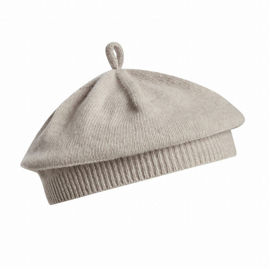 【garbo&friends】Knitted Berret Oat ベレー帽 6-12m,1-4y  | Coucoubebe/ククベベ