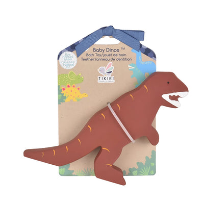 【TIKIRI】Teether  & Bath Toy T-Rex　歯固め&バストイ　ティラノサウルス（Sub Image-2） | Coucoubebe/ククベベ