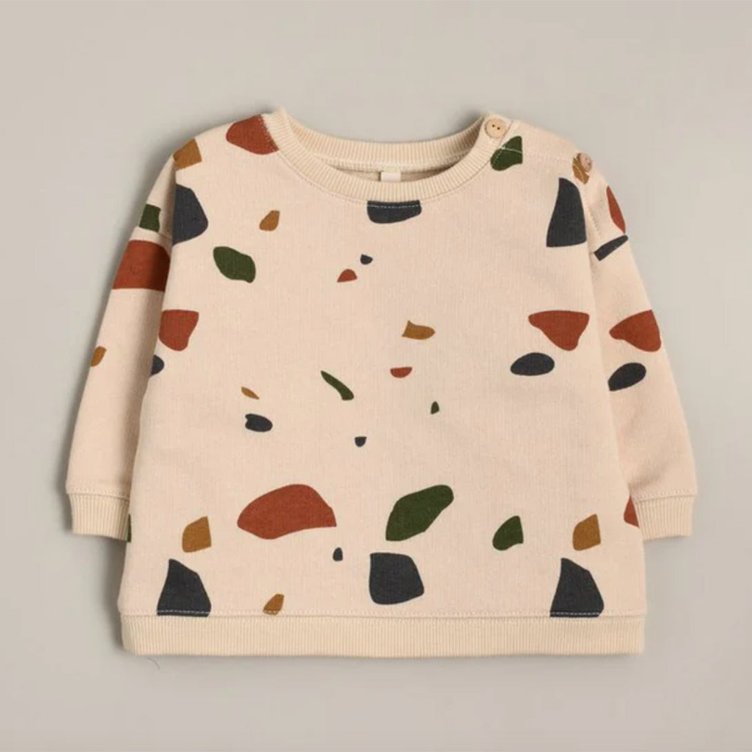 【organic zoo】Terrazzo Sweatshirt スウェット 6-12M,1-2Y,2-3Y,3-4Y  | Coucoubebe/ククベベ