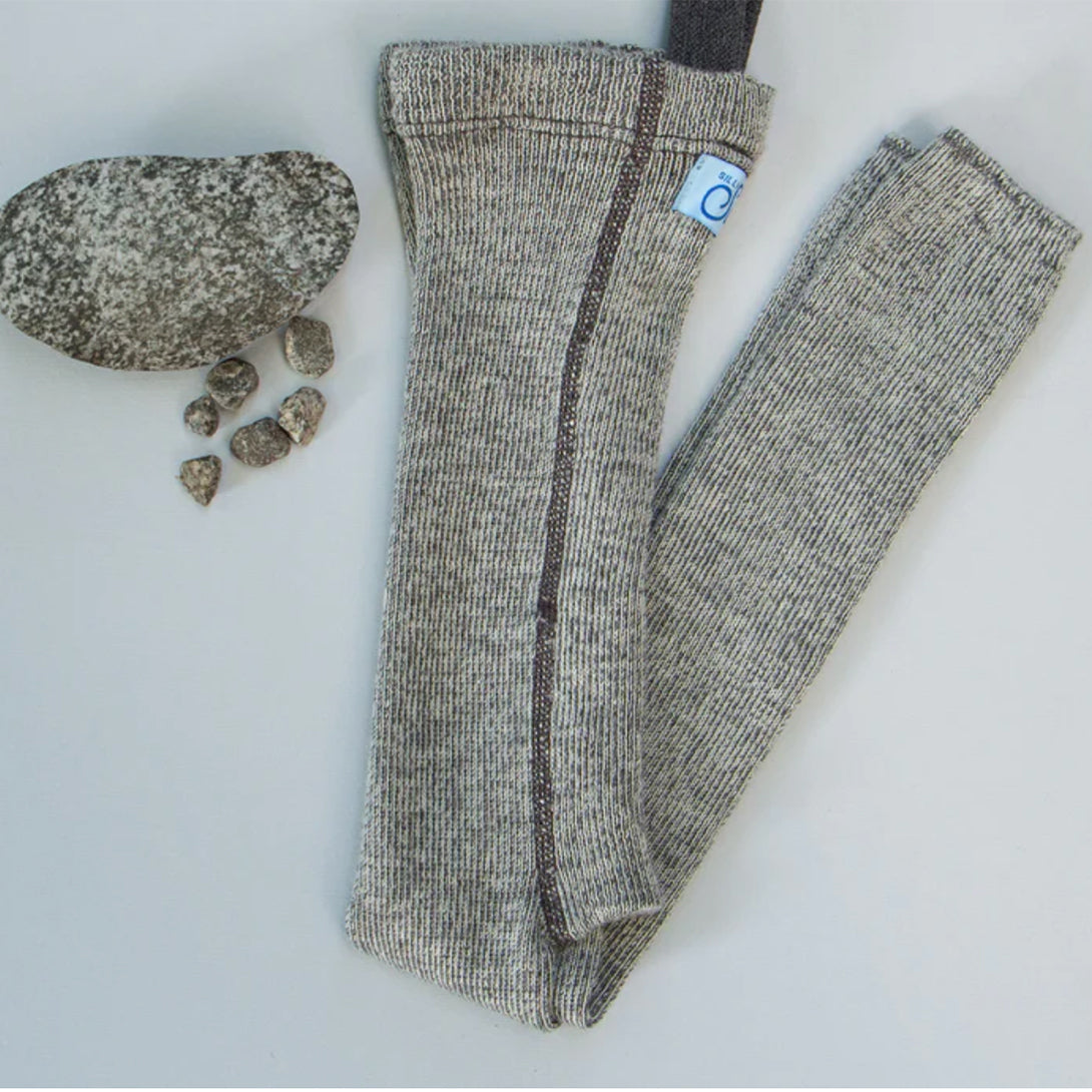 【SILLY Silas】Wooly Warmy Footless Collection Granite Grey レギンス 6-12m,1-2y,2-3y  | Coucoubebe/ククベベ