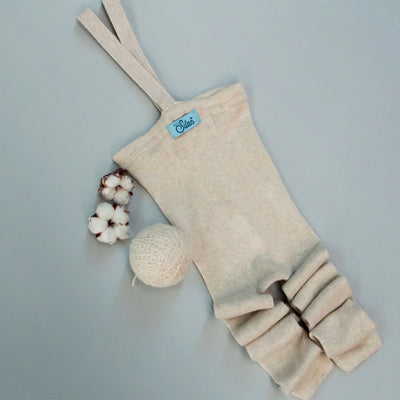 【SILLY Silas】Wooly Warmy Footless Collection Cream Blend レギンス 6-12m,1-2y,2-3y（Sub Image-2） | Coucoubebe/ククベベ