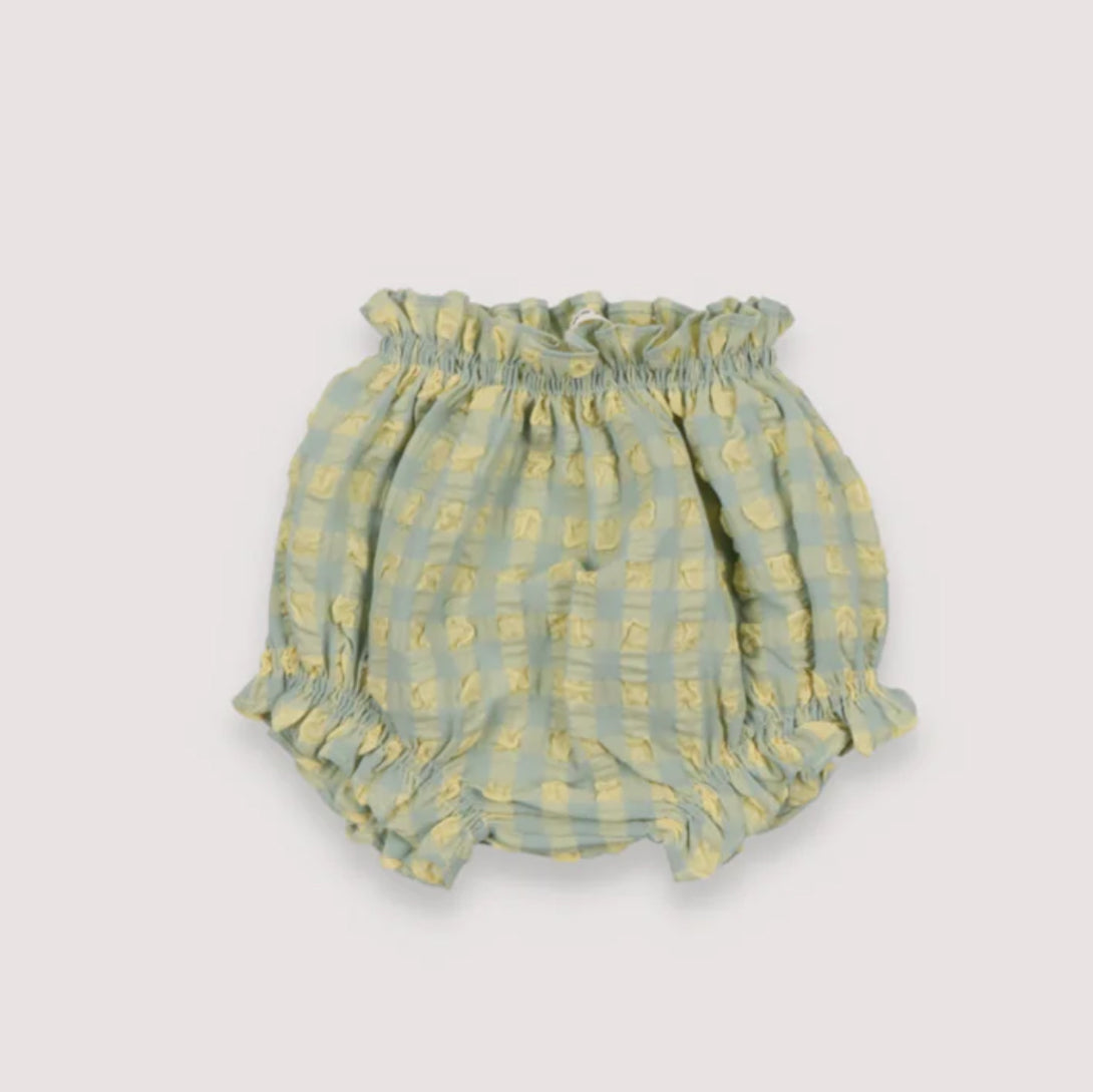 【the new society】【30%OFF】Canyon Yellow Baby Bloomer Yellow Check ブルマ 12m,18m,24m  | Coucoubebe/ククベベ