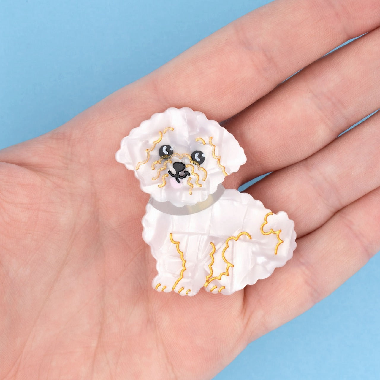 【Coucou Suzette】Bichon Hair Clip ビションヘアクリップ  | Coucoubebe/ククベベ