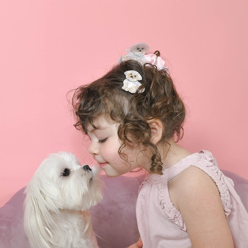 【Coucou Suzette】Bichon Hair Clip ビションヘアクリップ  | Coucoubebe/ククベベ