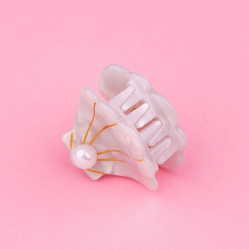 【Coucou Suzette】Scallop Shell Mini Hair Claw ホタテ貝ヘアクリップ  | Coucoubebe/ククベベ