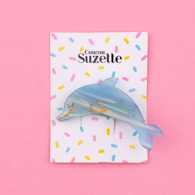 【Coucou Suzette】Dolphin Hair Clip イルカヘアクリップ（Sub Image-4） | Coucoubebe/ククベベ