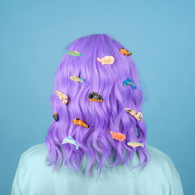 【Coucou Suzette】Shrimp Hair Clip シュリンプヘアクリップ（Sub Image-6） | Coucoubebe/ククベベ