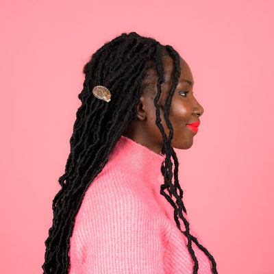 【Coucou Suzette】Sleeping Cat Hair Clip 眠っている猫ヘアクリップ（Sub Image-4） | Coucoubebe/ククベベ