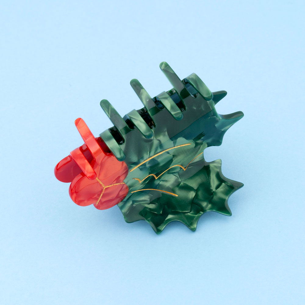 【Coucou Suzette】Holly Hair Claw ヒイラギヘアクロー  | Coucoubebe/ククベベ