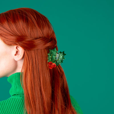 【Coucou Suzette】Holly Hair Claw ヒイラギヘアクロー（Sub Image-6） | Coucoubebe/ククベベ