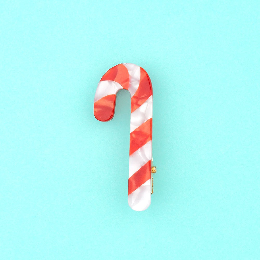 【Coucou Suzette】Candy Cane Hair Clip キャンディケーンヘアクリップ  | Coucoubebe/ククベベ