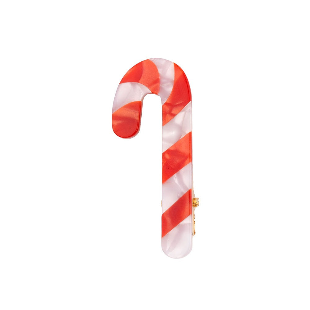 【Coucou Suzette】Candy Cane Hair Clip キャンディケーンヘアクリップ  | Coucoubebe/ククベベ