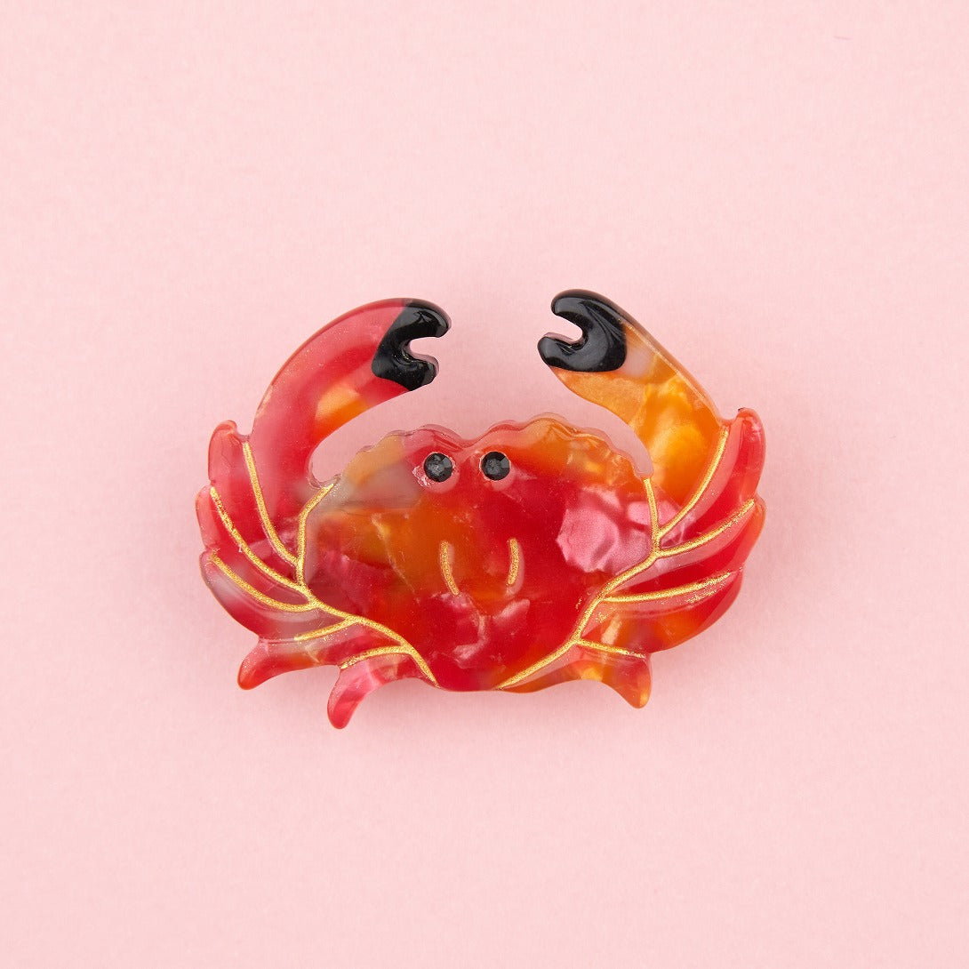 【Coucou Suzette】Crab Hair Clip カニヘアクリップ  | Coucoubebe/ククベベ