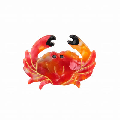 【Coucou Suzette】Crab Hair Clip カニヘアクリップ（Sub Image-2） | Coucoubebe/ククベベ