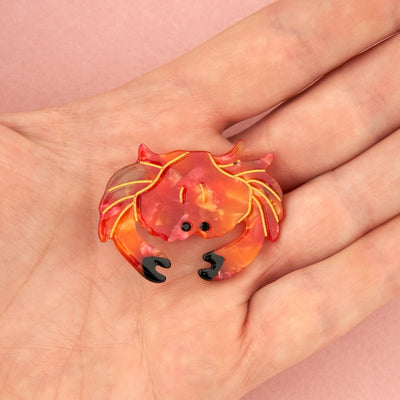 【Coucou Suzette】Crab Hair Clip カニヘアクリップ（Sub Image-3） | Coucoubebe/ククベベ