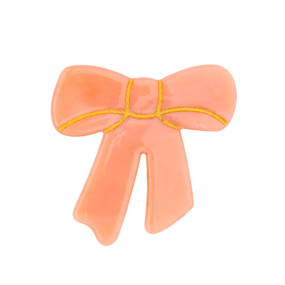 【Coucou Suzette】Pink Bow Hair Clip ピンクリボンヘアクリップ  | Coucoubebe/ククベベ