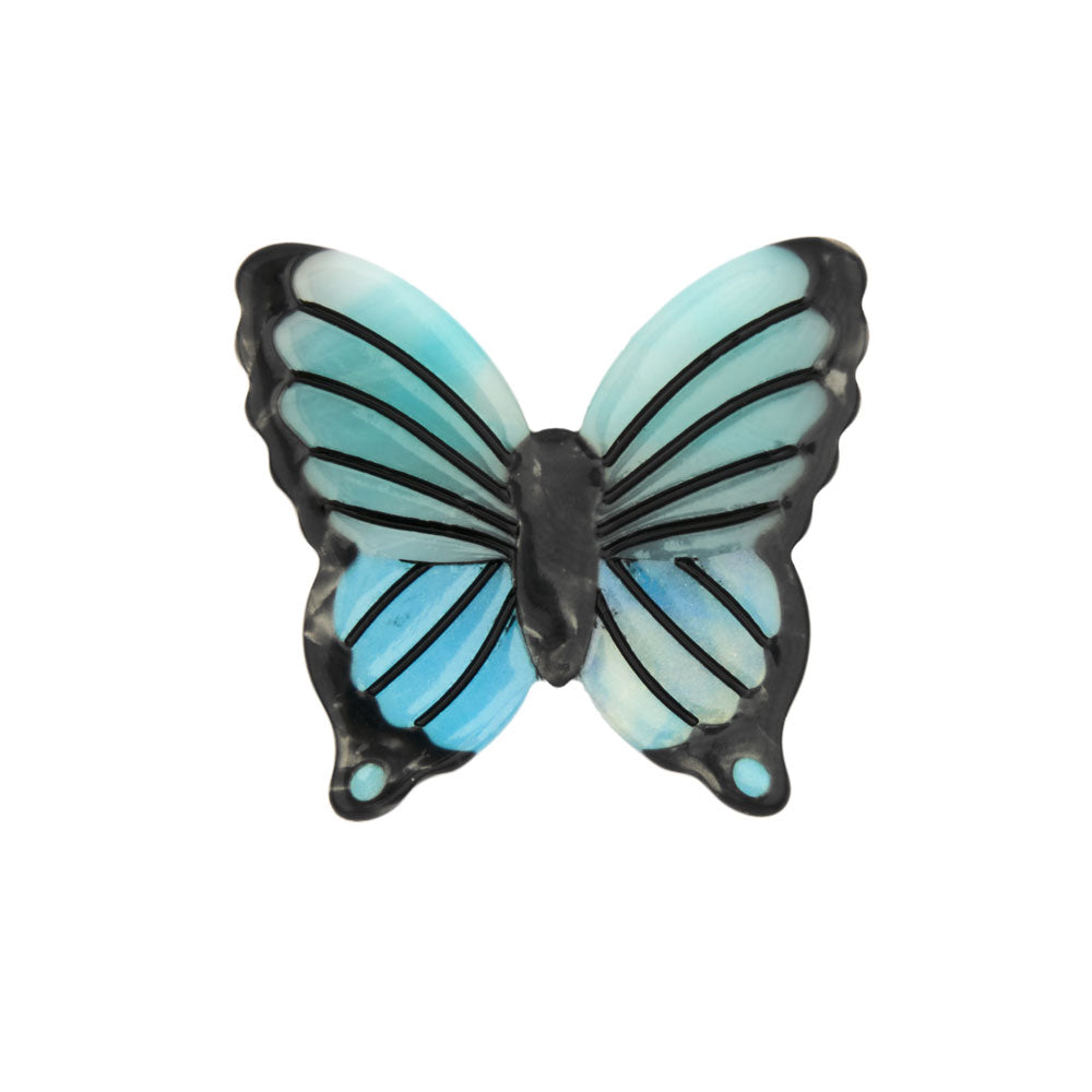 【Coucou Suzette】Blue Butterfly Hair Clip ブルーちょうちょヘアクリップ  | Coucoubebe/ククベベ
