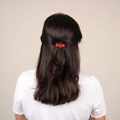 【Coucou Suzette】Ladybug Hair Clip てんとう虫ヘアクリップ（Sub Image-6） | Coucoubebe/ククベベ