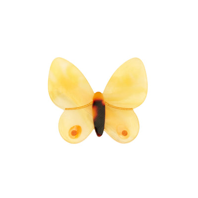【Coucou Suzette】Yellow Butterfly Hair Clip イエローちょうちょヘアクリップ（Sub Image-2） | Coucoubebe/ククベベ