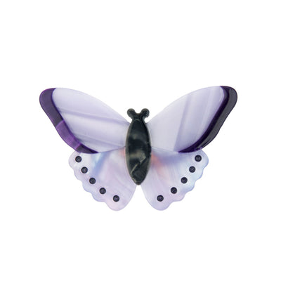 【Coucou Suzette】Purple Butterfly Hair Clip パープルちょうちょヘアクリップ（Sub Image-2） | Coucoubebe/ククベベ
