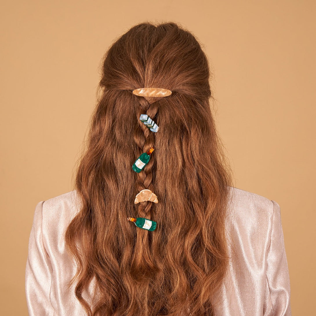 【Coucou Suzette】Croissant Hair Clip クロワッサンヘアクリップ  | Coucoubebe/ククベベ