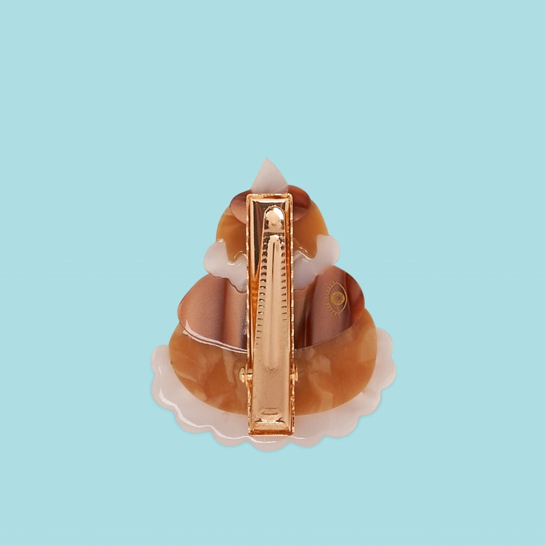 【Coucou Suzette】Religieuse Pastry Hair Clip ルリジューズヘアクリップ  | Coucoubebe/ククベベ