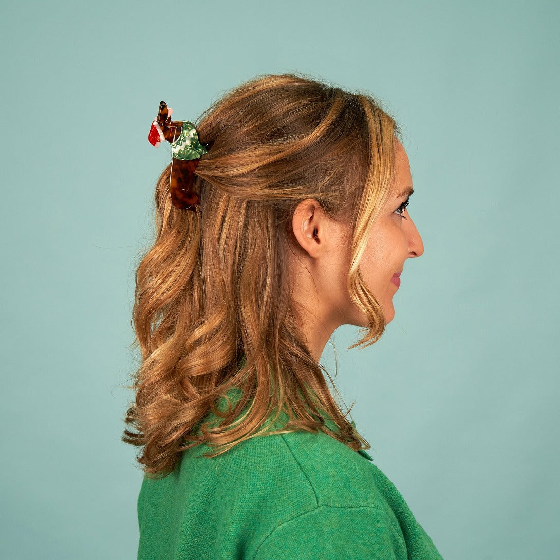 【Coucou Suzette】Chilly Dachshund Hair Claw ダックスフンドヘアクロー  | Coucoubebe/ククベベ