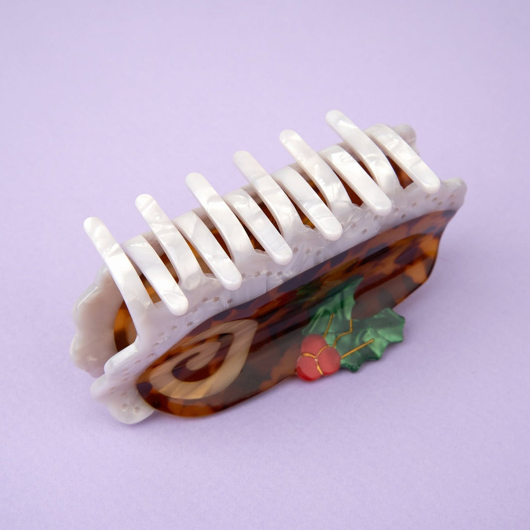 【Coucou Suzette】Christmas Log Cake Hair Claw クリスマスケーキヘアクロー  | Coucoubebe/ククベベ