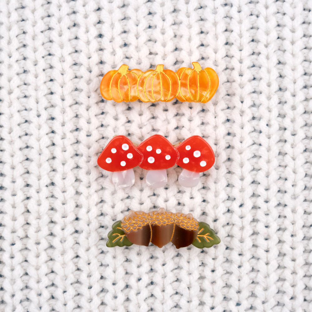 【Coucou Suzette】Pumpkin Hair Clip かぼちゃヘアクリップ  | Coucoubebe/ククベベ
