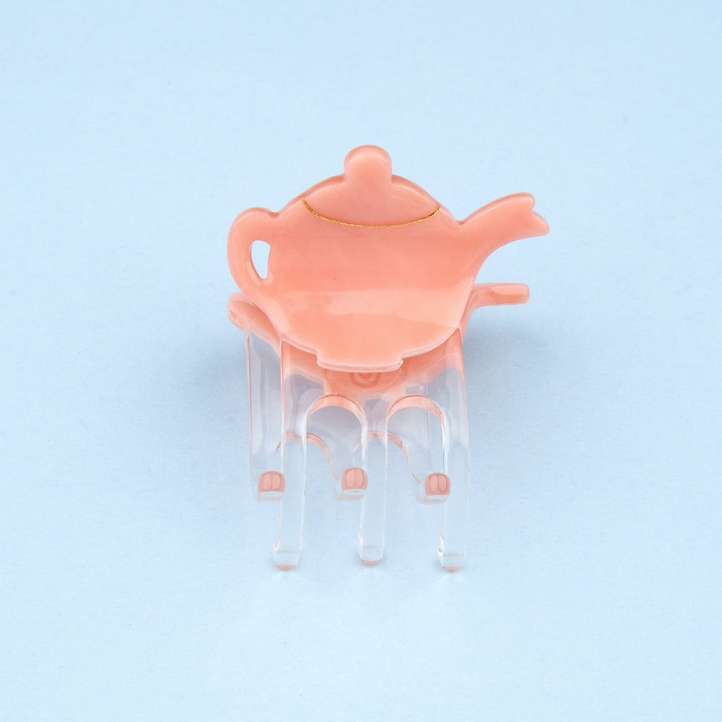 Coucou Suzette】Teapot Mini Hair Claw ティーポットミニヘア