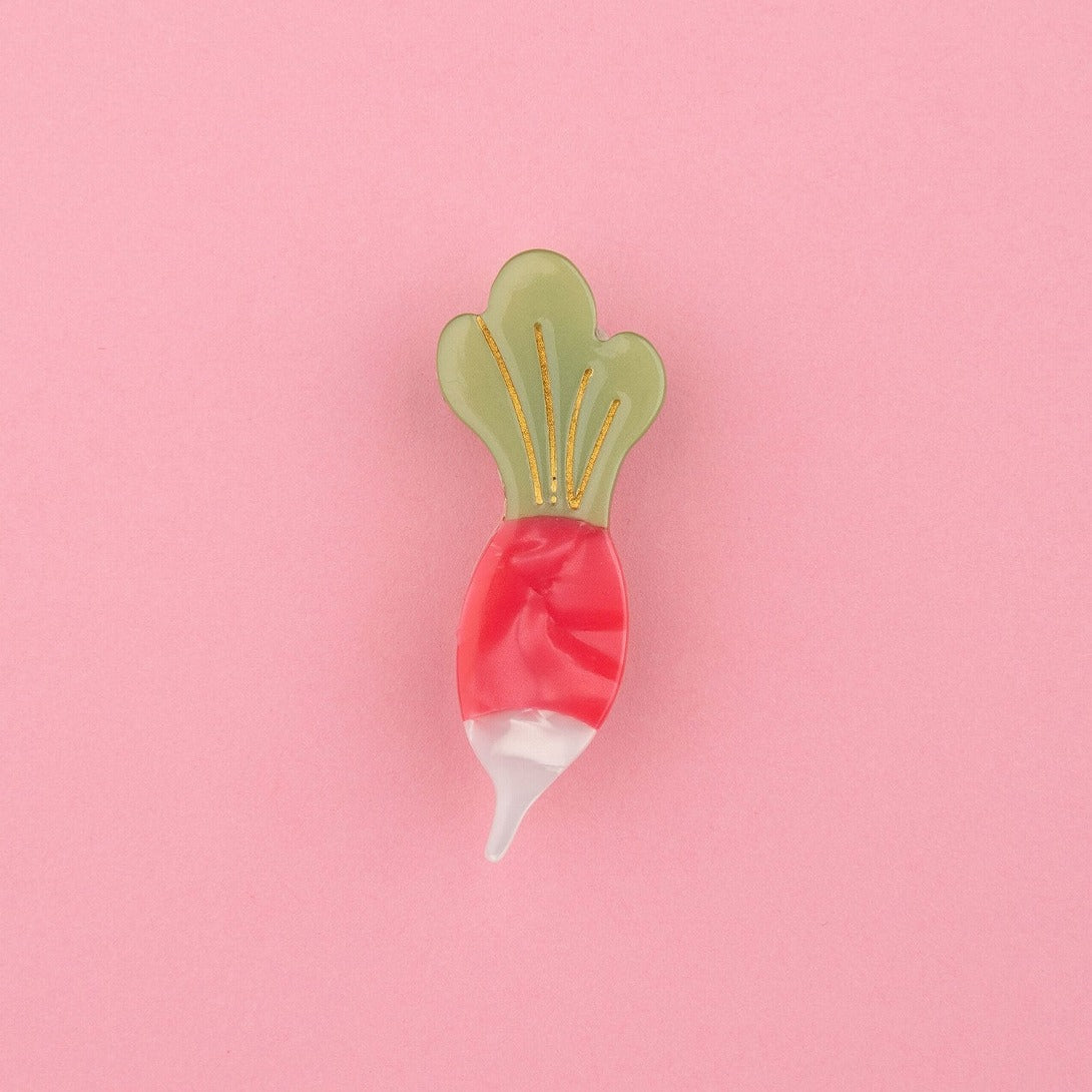 【Coucou Suzette】Radish Hair Clip ラディッシュヘアクリップクリップ  | Coucoubebe/ククベベ