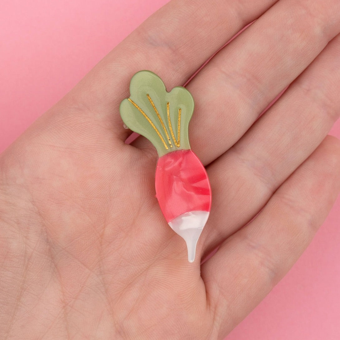 【Coucou Suzette】Radish Hair Clip ラディッシュヘアクリップクリップ  | Coucoubebe/ククベベ