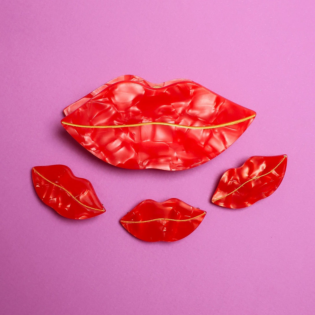 【Coucou Suzette】Lips Hair Clip リップヘアクリップ  | Coucoubebe/ククベベ