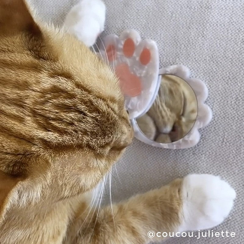 【Coucou Suzette】Cat Paw Mirror 肉球ポケットミラー  | Coucoubebe/ククベベ