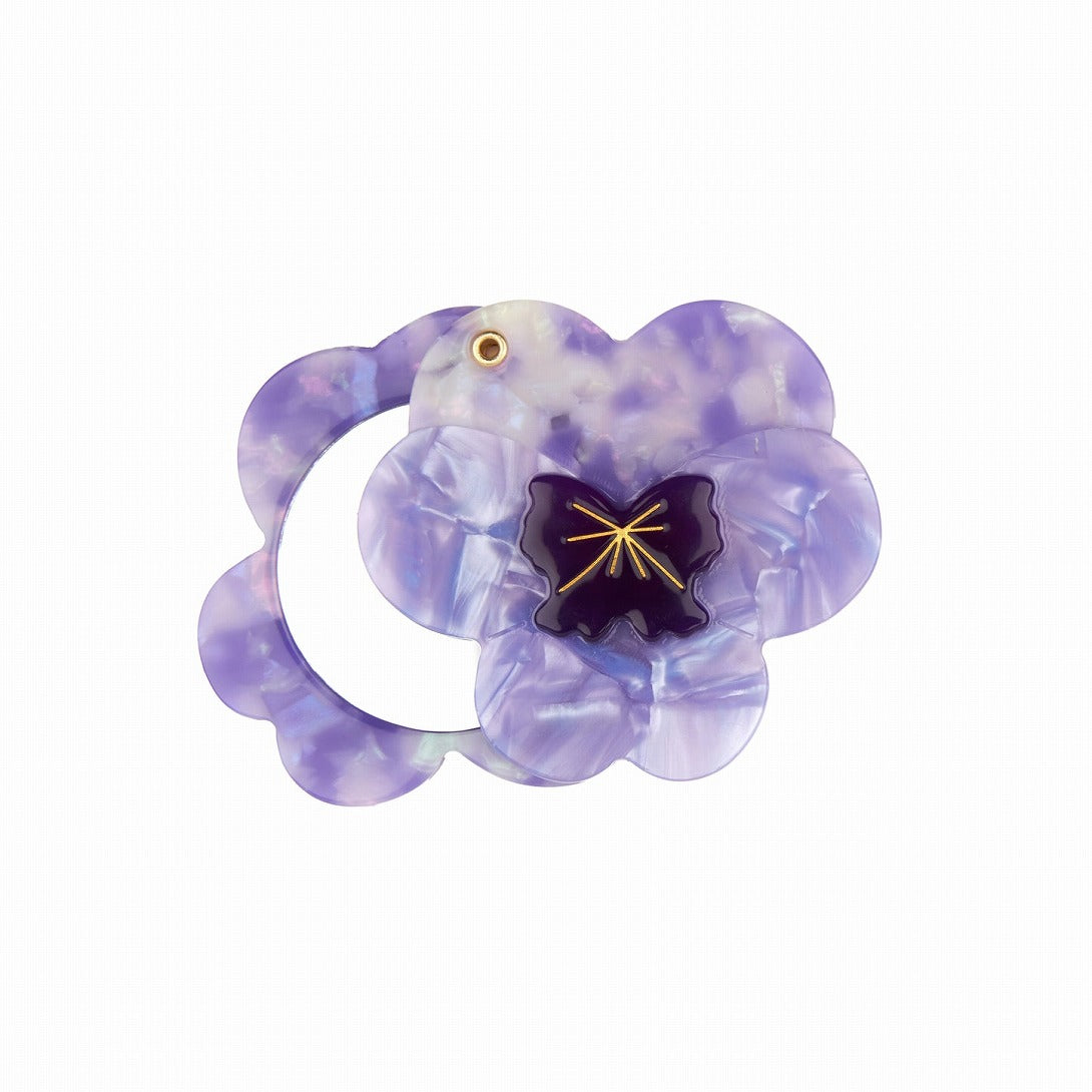 【Coucou Suzette】Pansy Mirror パンジーポケットミラー  | Coucoubebe/ククベベ