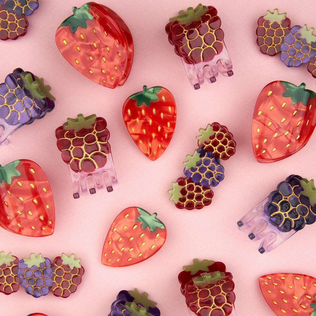 【Coucou Suzette】Berries Hair Clip ベリーズヘアクリップ  | Coucoubebe/ククベベ