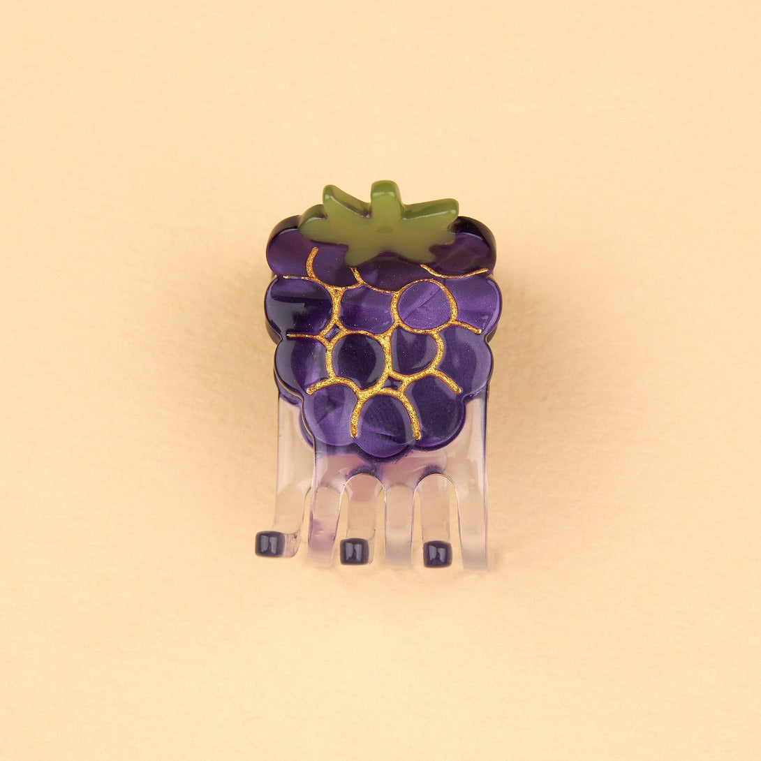 【Coucou Suzette】Blackberry Mini Hair Claw ブラックベリーミニヘアクロー  | Coucoubebe/ククベベ