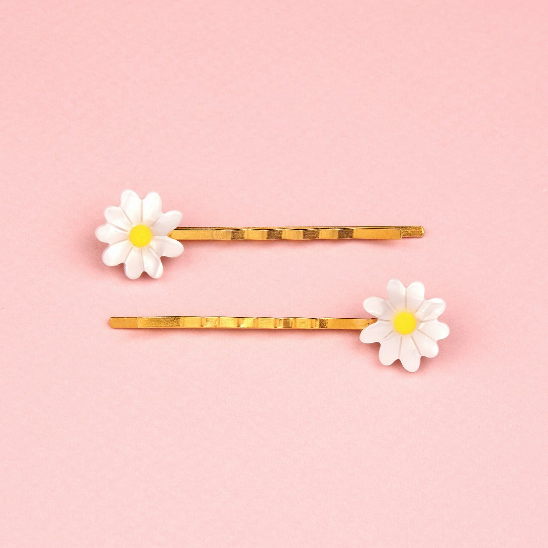 【Coucou Suzette】Daisy Bobby Pins デイジーヘアピン  | Coucoubebe/ククベベ