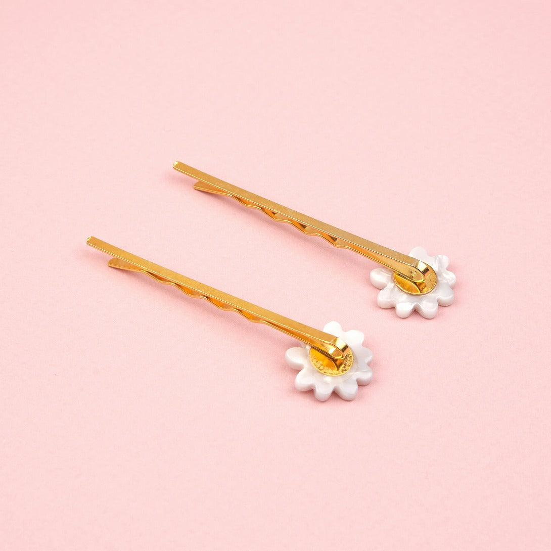 【Coucou Suzette】Daisy Bobby Pins デイジーヘアピン  | Coucoubebe/ククベベ
