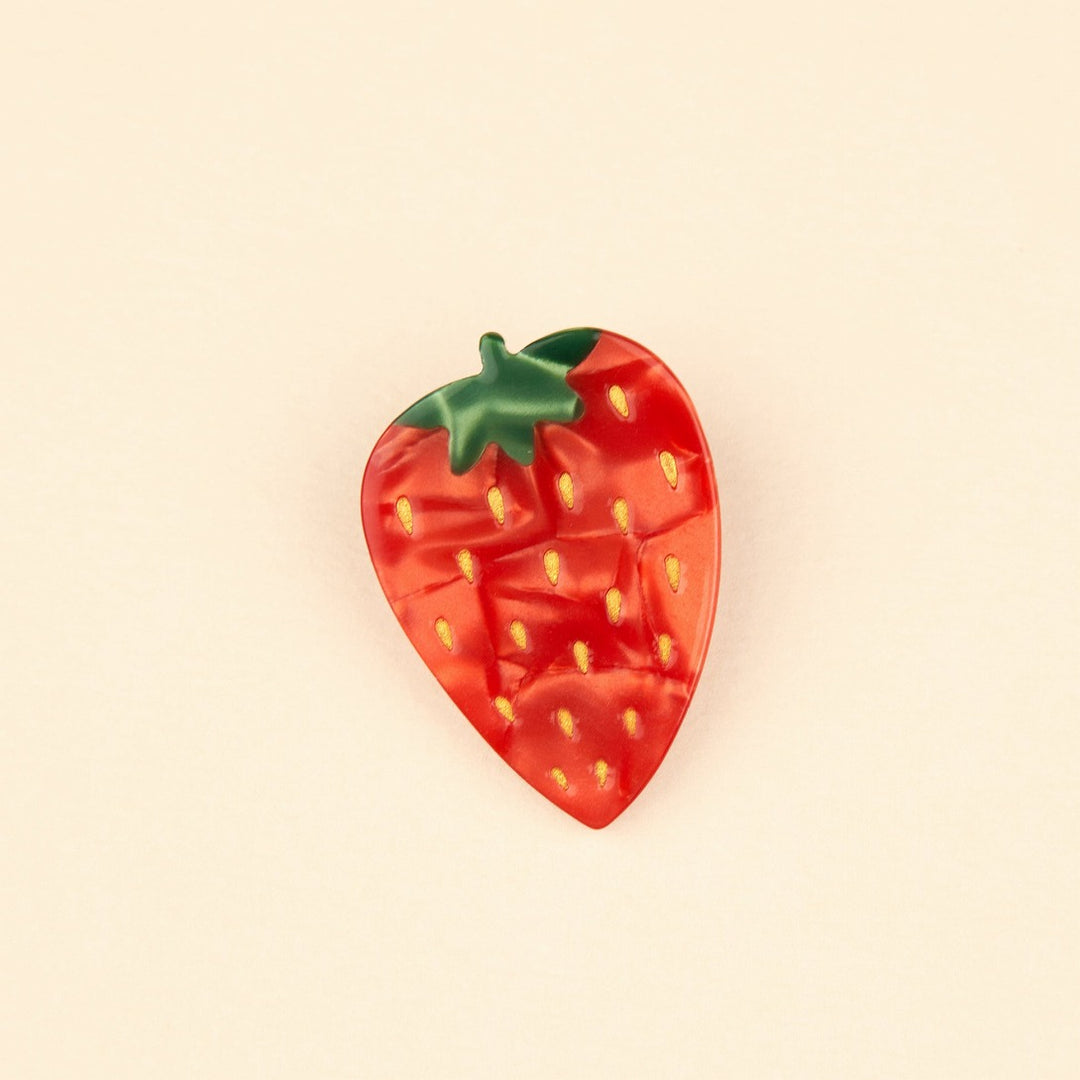Coucou Suzette】Strawberry Hair Clip ストロベリーヘアクリップ